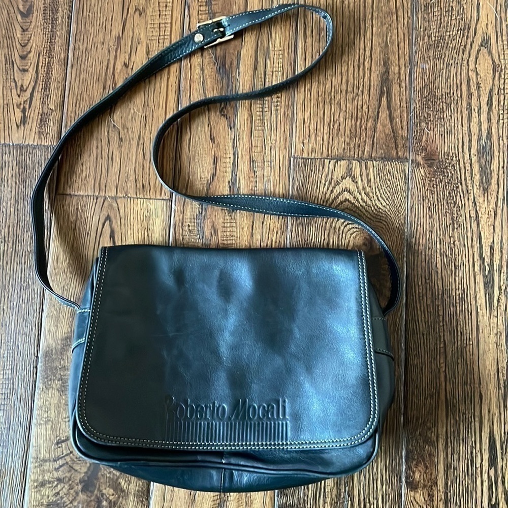VTG ROBERTO MOCALI Genuine Leather Bag